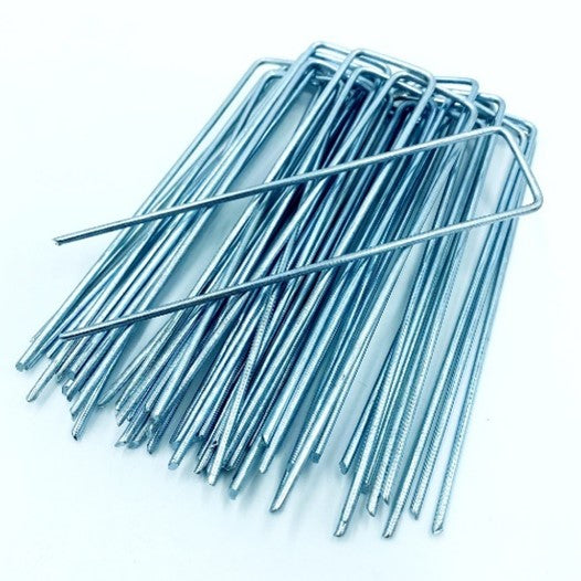 Galvanised Steel U Pins 30mm x 150mm