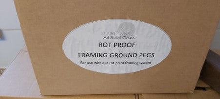 Rot Proof Framing Ground Pegs